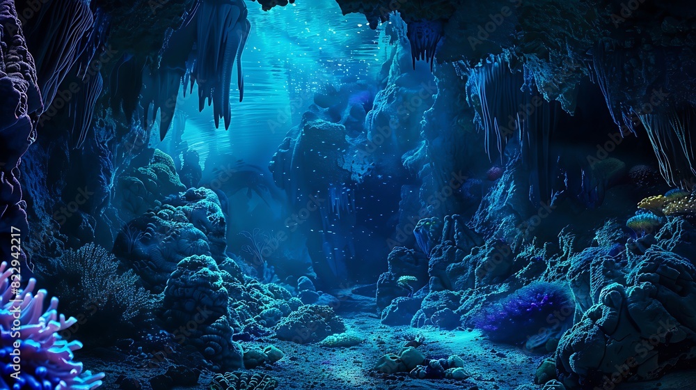 Ocean Array Animal coral reefs host an array of animals from colorful fish and sea turtles ...