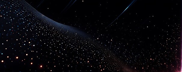 Digital background for advanced technological operations, neural networks, AI, data transmission, encryption, digital archives, audio and visual representations, scientific research and etc