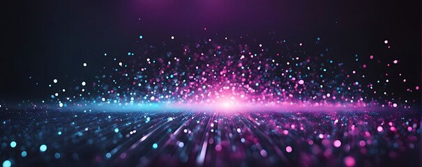 Digital background for advanced technological operations, neural networks, AI, data transmission, encryption, digital archives, audio and visual representations, scientific research and etc