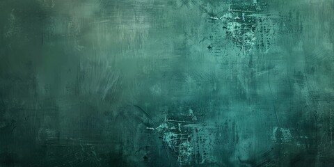 Wall Mural -  Teal Grunge Backdrop background, banner,soft blue background, teal watercolor paint texture