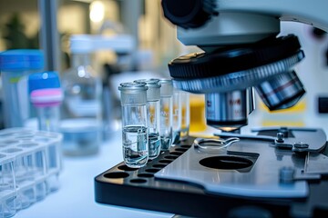 Poster - Capture the essence of a scientific research setting