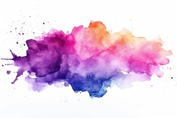 Aufkleber - Design a watercolor splash with a gradient effect