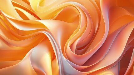 Wall Mural - abstract orange background.