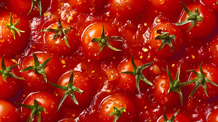 Wall Mural - Tomato sauce background