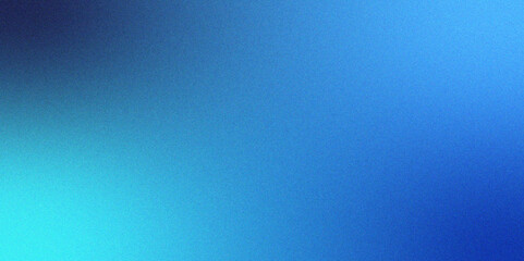 Poster - Abstract Vintage Dark blue to silver Gradient with rough, grain, noise, bright spots texture . Grunge Grainy mix Color gradient ombre. Glowing foil glitter metallic wall texture.	