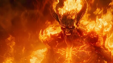 fiery satan