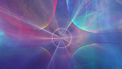 Wall Mural - nebula color smoke abstract illustration