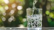 © Matcha_09 - Clean water flowing into a glass, illustrating the importance of staying refreshed and hydrated.