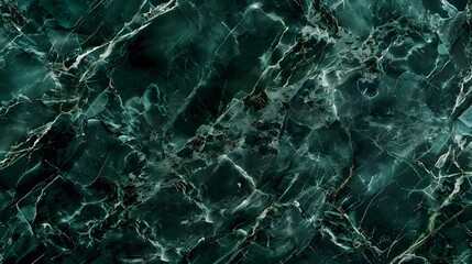 Wall Mural - Dark Green Marble Texture Background, Ultra Realistic Photography