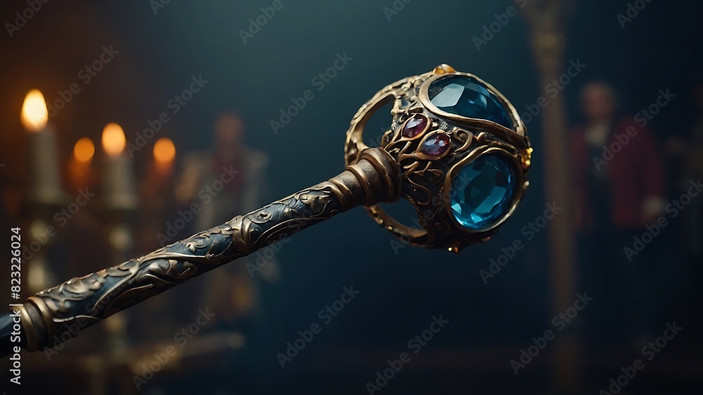 Magician's Staff Inside is made from magic crystal from a wizard. To ...
