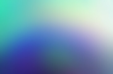 Poster - Shades of blue color abstract formless empty background. Blur gradient AI illustration.