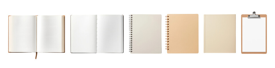 Canvas Print - Notebook png on transparent background