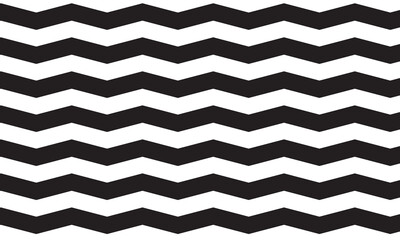 Wall Mural - black zig zag pattern background. isolated on white background. skew position. eps 10