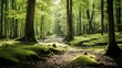 © stocksbyrs - Forest clearing peaceful green trees
