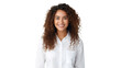 © BlazingDesigns - Portrait of a smiling young model standing isolated on a transparent png background.