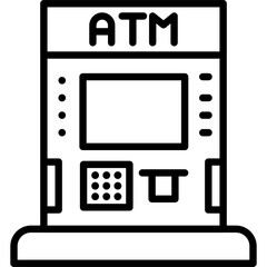 Sticker - Atm Icon