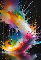 Wall Mural - Vivid Designs: A Bright and Modern Collection