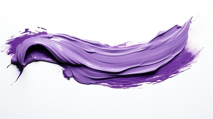 Wall Mural - thin purple brush stroke