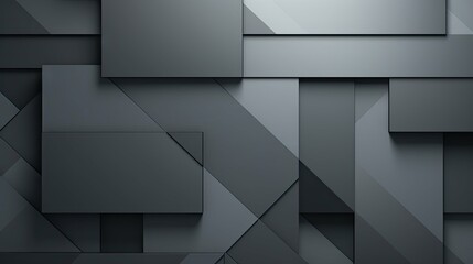 Canvas Print - intersecting abstract background gray