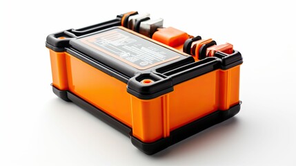 Poster - rechargeable batteries isolated