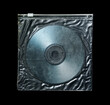 © Anjar G - CD inside plastic bag with ziplock isolated on black background