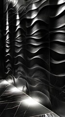 Wall Mural - black and white background