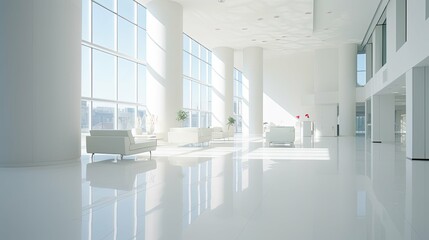 Wall Mural - spaciousness clean building interior