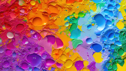 Poster - Abstract color splash, exploding colorful pigments, particles artistic concept background.