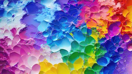 Poster - Abstract color splash, exploding colorful pigments, particles artistic concept background.