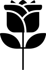 Poster - flower pictogram