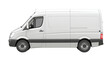 © Num - Delivery van side view isolated on white background