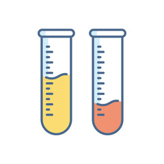 Wall Mural - Test Tube vector icon