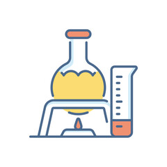 Wall Mural - Laboratory vector icon