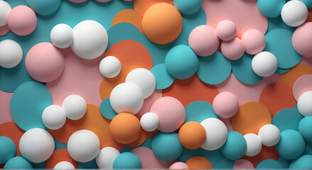 Wall Mural - Colorful Tech Patterns: Abstract
