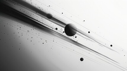 Wall Mural - an abstract obscurity theme with dark, indistinct shapes set against a light background. the minimal