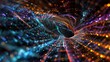 © WITTAYA  ANGMUJCHA - Superstrings, conceptual computer artwork - Offset