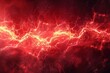 © Retu - A backdrop of solitary red electricity. Generative Ai