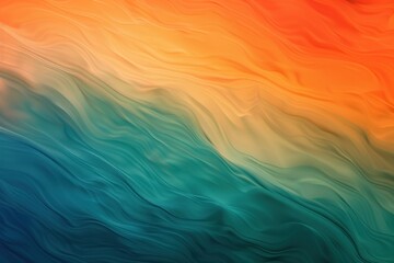 Gradient background green Orange blue Luxury. Abstract blurred gradient mesh background. AI Generative