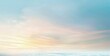 © Iaroslav Lazunov - Panoramic illustration of light blue sky with cloudy haze and sea on horizon. Serene minimalistic design ideal for modern digital art, wallpapers and backgrounds for various projects