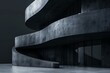 © Huyen - Photo of a grey modern curved architectural building