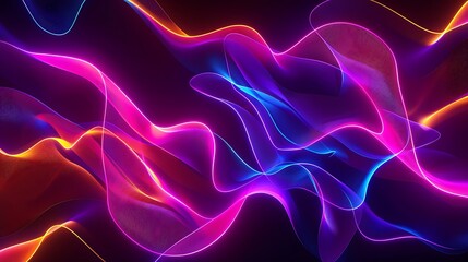 abstract, futuristic, design, background, copy space, modern, blue, bright, creativity, no people, color image, computer graphic, illustration, technology, curve, glowing, horizontal, image, purple, a