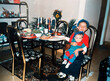 © A2 Images/Stocksy - Brothers at christmas dinner
