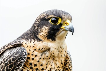 Canvas Print - Detailed close-up of a bird of prey. Suitable for wildlife enthusiasts