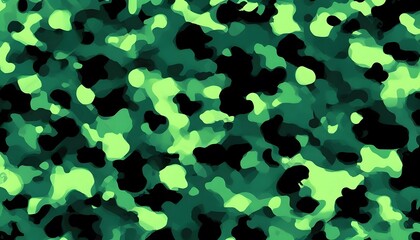 
green camouflage background, fabric texture, modern stylish print
