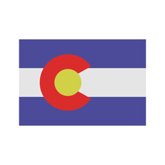 Wall Mural - Colorado state flag 