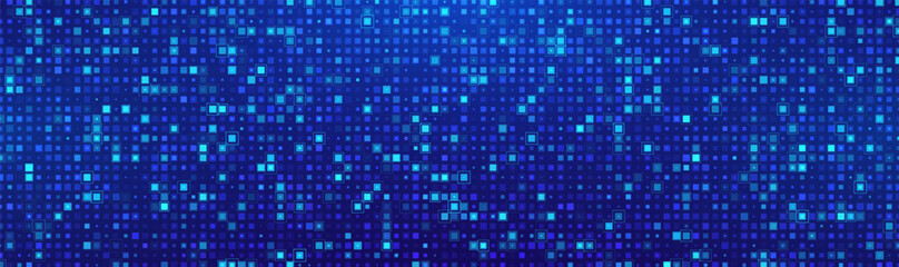 Fototapete - Abstract Finance Digital Business Background. Fintech Technology or Science Research Presentation Backdrop. Digital Crypto Business Vector Illustration.