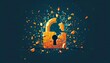 © ngstock - Imagine a flat design of a data breach icon with a broken lock