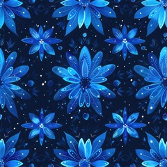 Wall Mural - abstract floral background