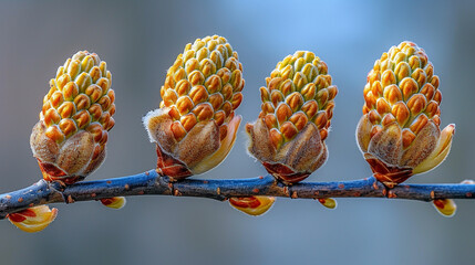 Canvas Print - branch of willow