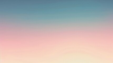 Wall Mural - A luminous gradient background transitioning from midnight blue to pale pink, with a delicate grainy texture overlay for an elegant finish.